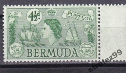 BERMUDA Бермуды Королева  1953 г № 137 Сост**