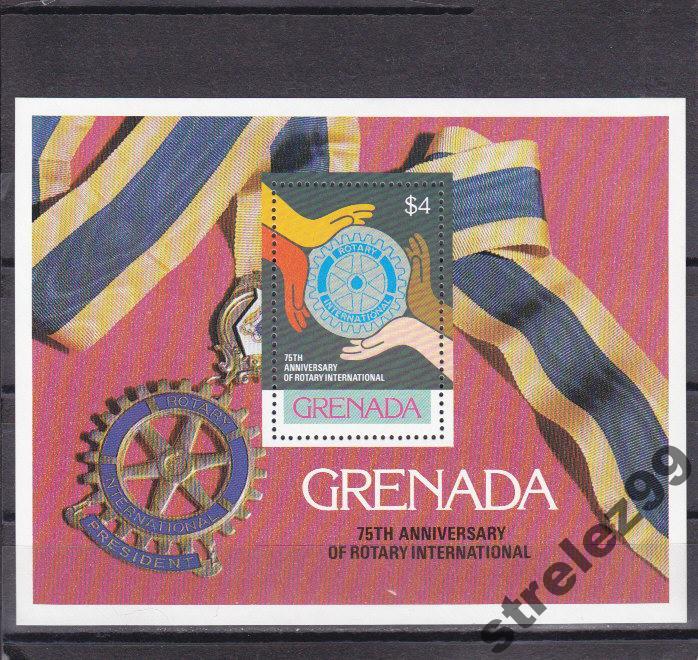 GRENADA   Организация  Ротари  Блок  Сост**