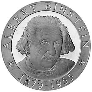 ЭЙНШТЕЙН серебро МИЛЛЕНИУМ Того 2000 ПРУФ 500 фран