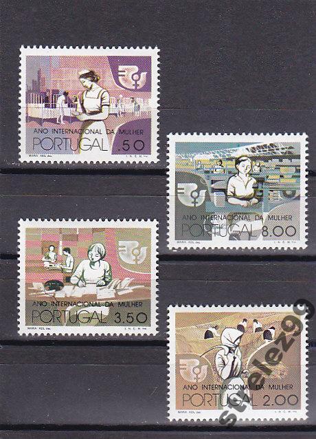 PORTUGAL ПОРТУГАЛИЯ  Забота о женщинах Серия 1975 Сост** MNH