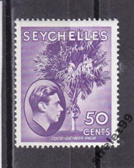 SEYCHELLES  Сейшелы Флора 1938 г  № 137  Сост**