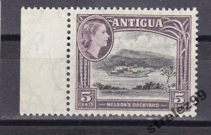 ANTIGUA  Антигуа  Форт Нельсон 1953 г № 106 Сост**