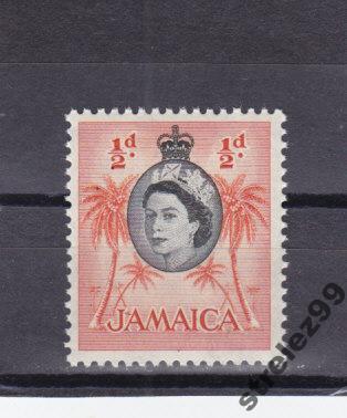 JAMAICA Ямайка  Королева   1956 г № 161  Сост**