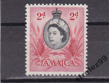 JAMAICA Ямайка Королева 1956 г № 163 Сост**