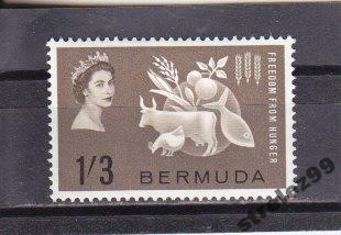 BERMUDA  Продовольствие 1963 г Сост* Накл.