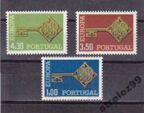 PORTUGAL  ПОРТУГАЛИЯ  Европа  Серия  1968  25 Евро Сост** MNH