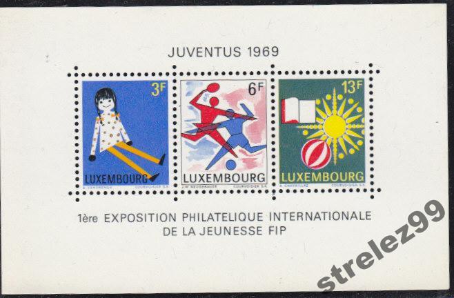 LUXEMBOURG  Филвыставка Блок 1969 г Сост**