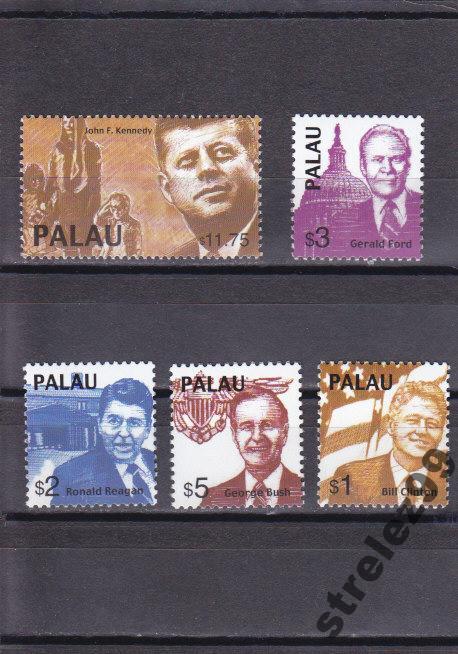 PALAU  ПАЛАУ  Кеннеди Президенты США  Серия 2000  55 Евро  Сост**  MNH