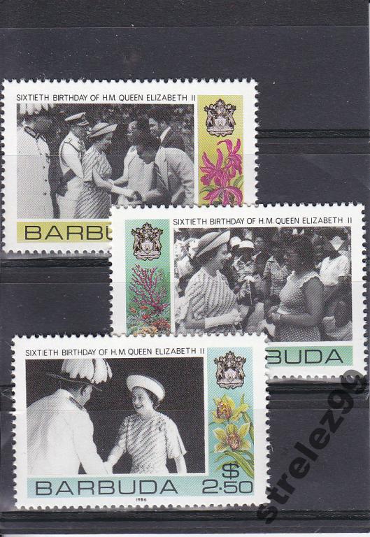 BARBUDA Визит Королевы Серия Сост**