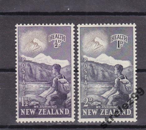 NEW ZEALAND Зеландия Туризм Пара 1954 г Сост**