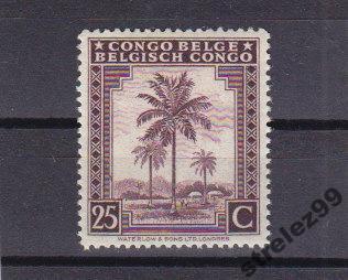 BELGISCH CONGO   Пальмы 1942 г Сост**