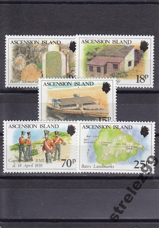 ASCENSION  ISLAND Капитан Бат Серия Сост**