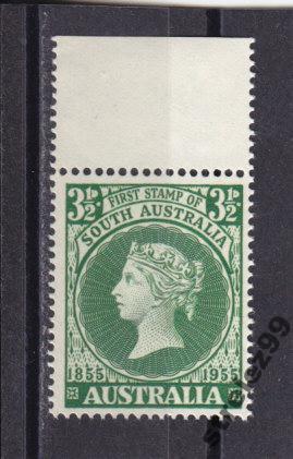 AUSTRALIA  Королева  1955 г  № 258   Сост**