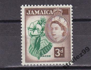 JAMAICA Ямайка  Флора Цветы 1956 г № 165 Сост**