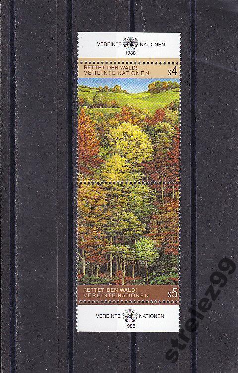 VEREINTE NATIONEN Охрана лесов Сцепка Сост**