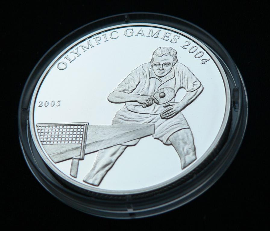ОЛИМПИАДА 2004 Монголия 2005 НАСТОЛ. ТЕННИС Ag RAR