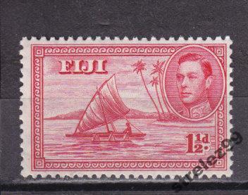 FIJI  Фиджи   Лодка    1938 г  №  94а Сост**