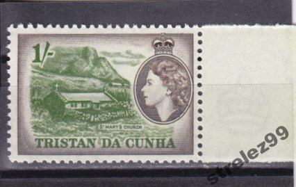 TRISTAN DA CUNHA ТРИСТАН ДА КУНЬЯ Кирха 1954 г № 24   Сост** MNH