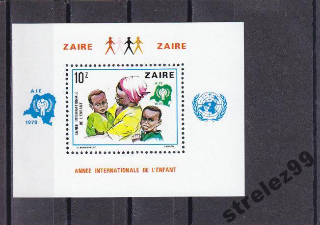 ZAIRE  ЗАИР  Защита детей Блок Сост**