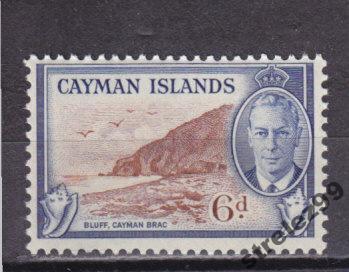 CAYMAN ISLANDS КАЙМАН КАЙМАНОВЫ ОСТРОВА Горы  1950 г № 130 Сост** MNH