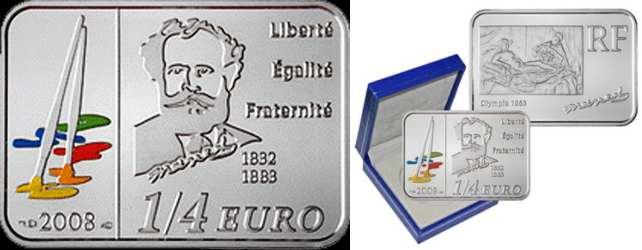 МАНЕ Эдуард Франция 2008 ХУДОЖНИК ЦВЕТ эмаль BOX