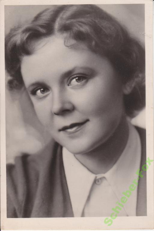 АРТИСТЫ КИНО Р.Макагонова 1957 г ПК
