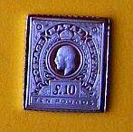 СЕРЕБРЯНАЯ МАРКА - NATL1902-03 г - RAR