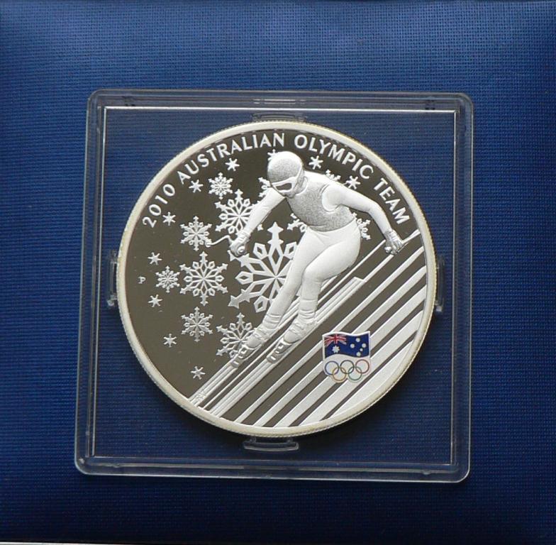 ОЛИМПИАДА 2010 Австралия ГОРНОЛЫЖНЫЙ СПОРТ Цветная