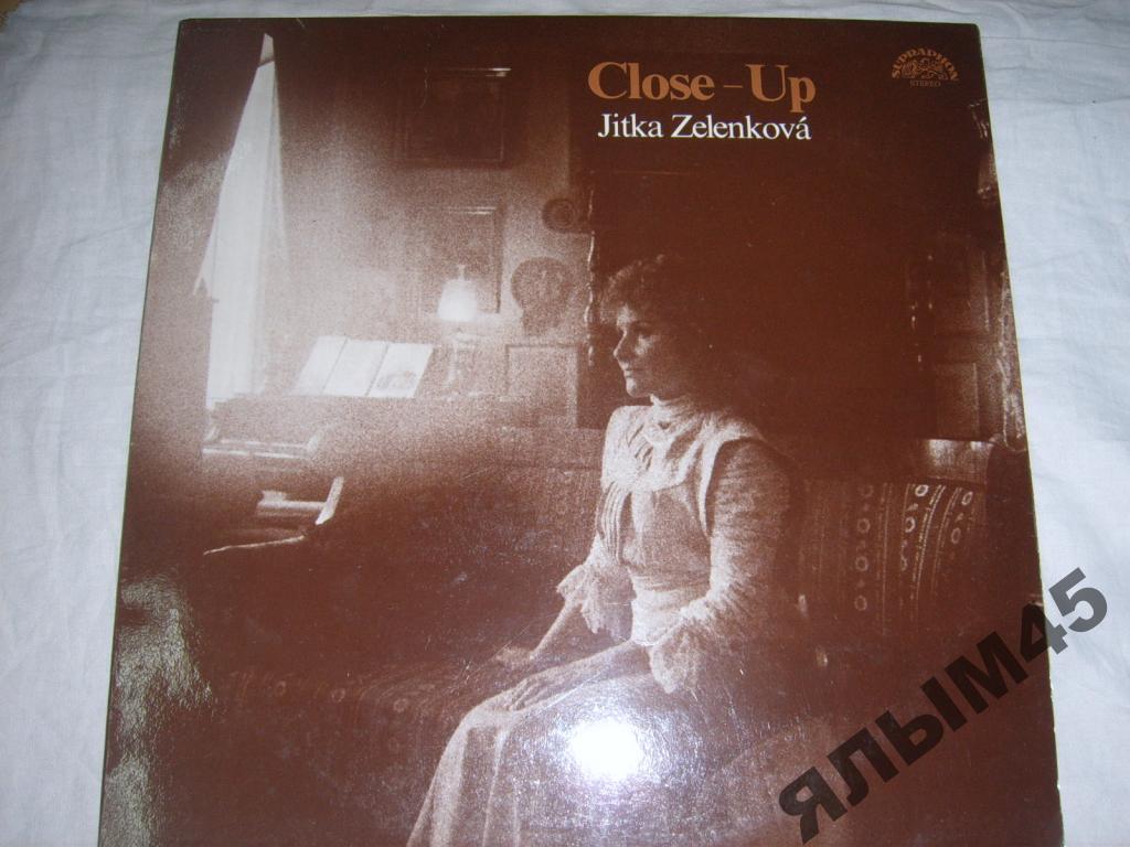 J.ZELENKOVA Close-Up. LP.SUPRAPHON.1982г.