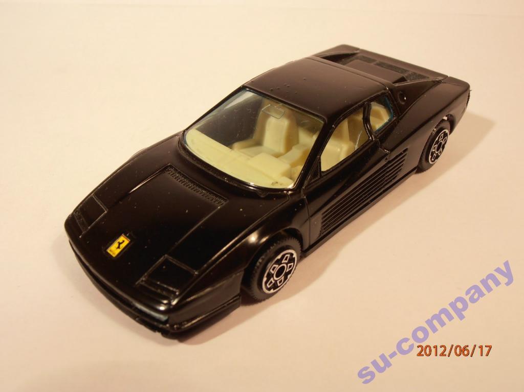 Bburago Ferrari TESTAROSSA 1984 1 43 ITALY 4157 metal Burago 1990 91 Auction.ru su company. 66062332385336