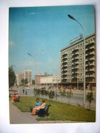 Новосибирск.Вокзальная магистраль.1972г.Виды ДМПК