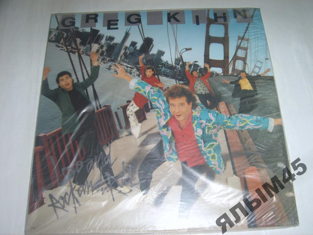 GREG KIHN LOVE AND ROCK AND ROLL.LP.Пластинки.MINT