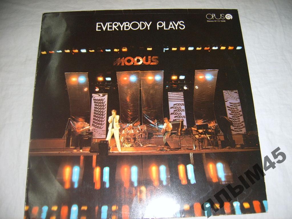 MODUS.EVERVBODY PLAYS.LP.1986г.Чехословакия.OPUS