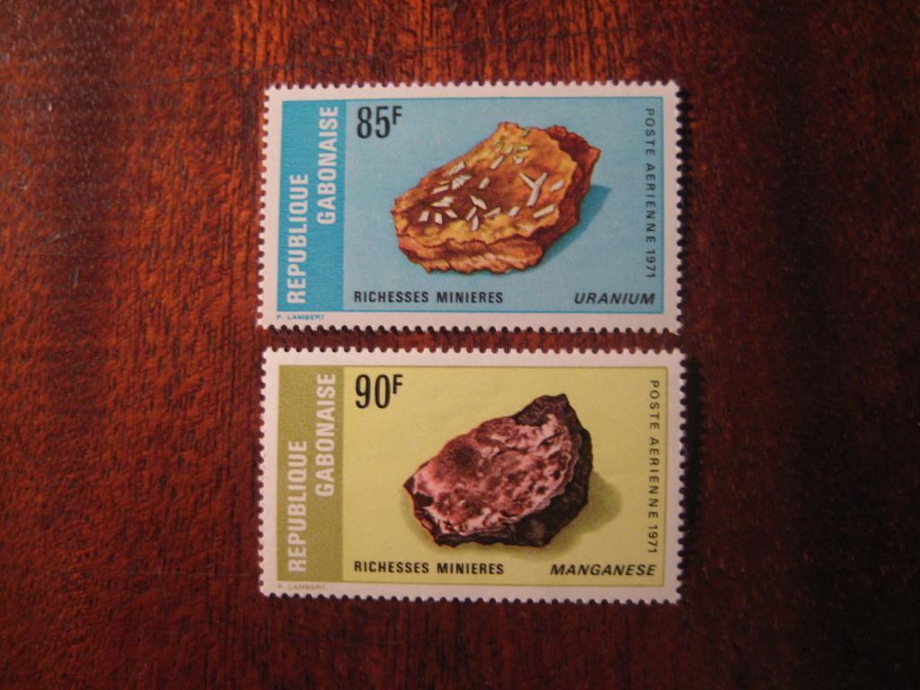 Марки. Габон.