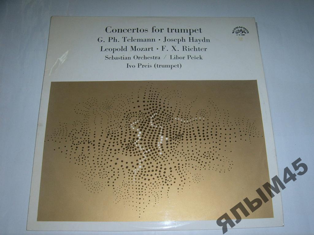 Concertos for trumpet.I.Preis.Supraphon.LP.