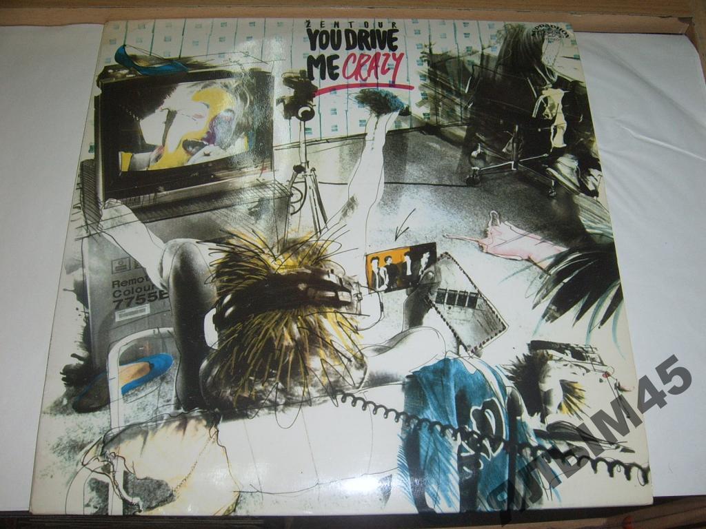 ZENTOUR. VOU DRIVE ME CRAZY.Пластинки.SUPRAPHON.