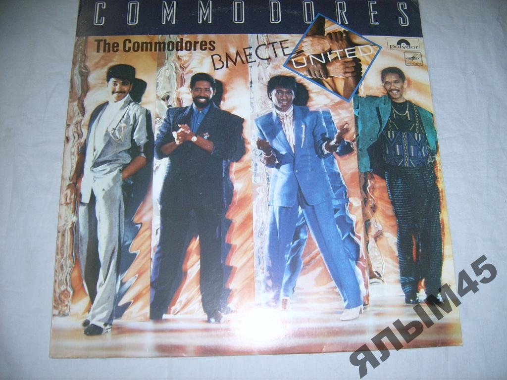 The Commodores.United.LP.1986г.Пластинки. Мелодия. Лицензия!