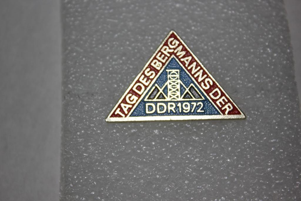 ГДР 1972 День шахтера Шахта Уголь Энергетика.