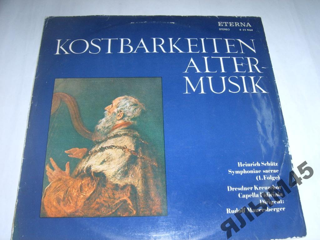 Генрих Шютц.Г.Отто.Орган.Пластинки.ETERNA.DDR.