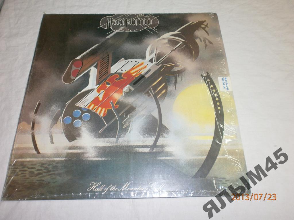HAWKWIND HALL OF THE MOUNTAIN CRILL.LP.UK.1974г.