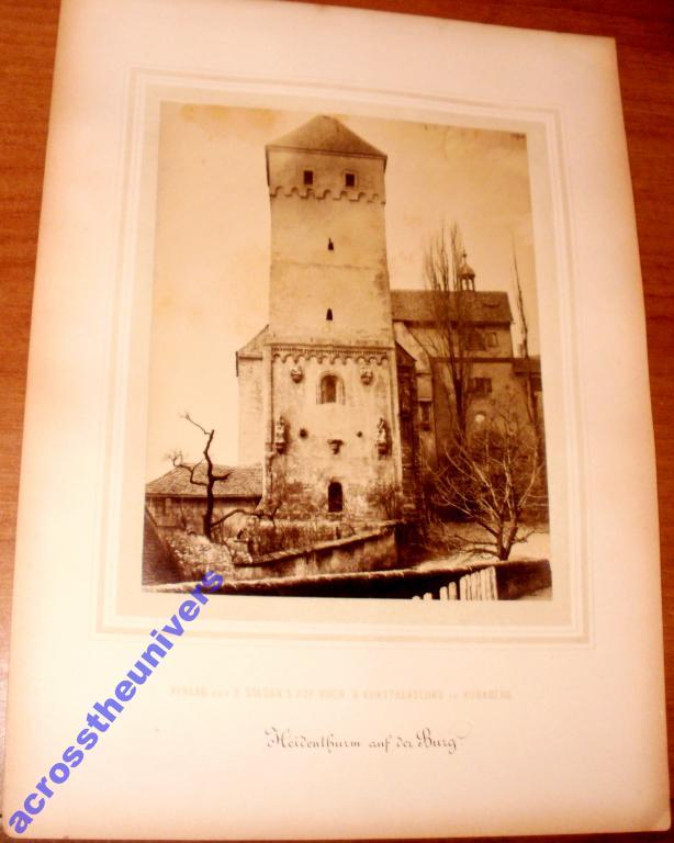 Нюрнберг. Башня в Бурге.Ок.1870 г.