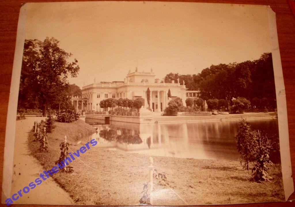 Варшава. Королевский дворец в Лазенках. 44х35 см.