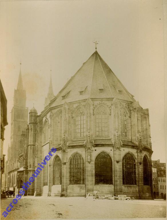 Нюрнберг. Лоренцкирхе.Ок.1870 г.