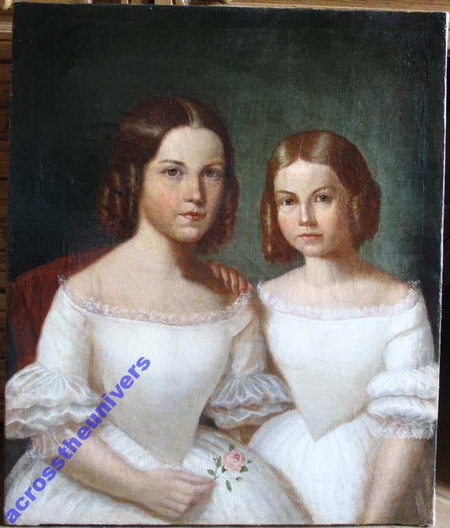 Детский портрет. Россия. 1840-ее.гг.