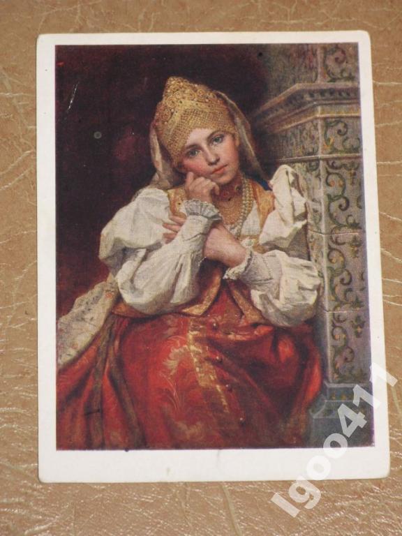 Ф.С.ЖУРАВЛЕВ Боярышня костюм 1959 г.