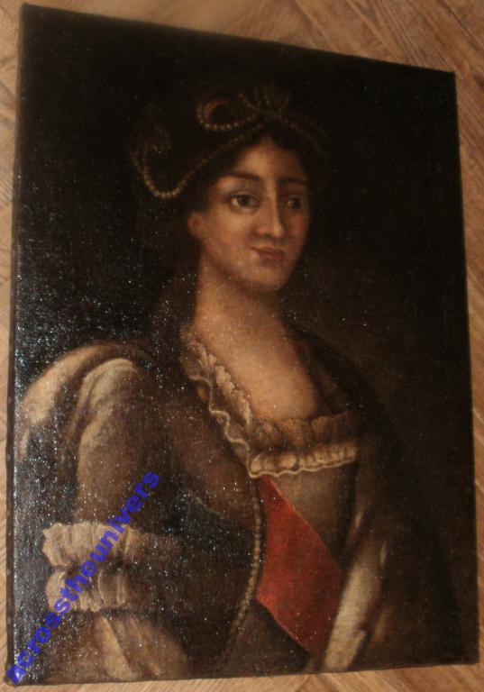 Портрет царевны Анны Петровны. XVIII в.