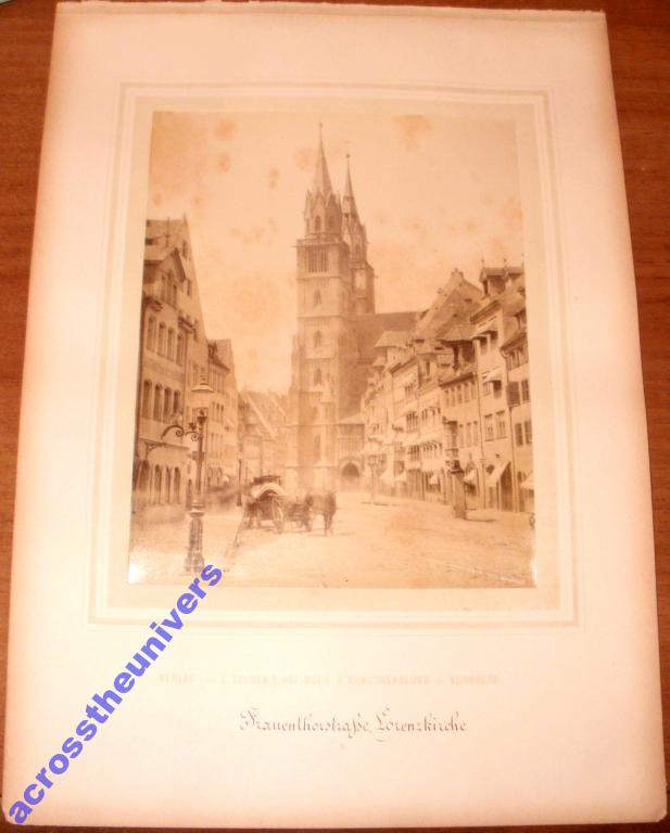 Нюрнберг. Фрауенторнштассе.Ок.1870 г.
