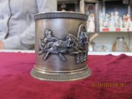 Подстаканник Тройка серебро 84 пробы