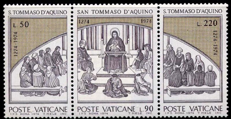 Ватикан 1974 Mi 640/42 ** Св.Томас