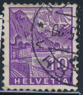 Швейцария 1934  Mi  272 гаш виды горы